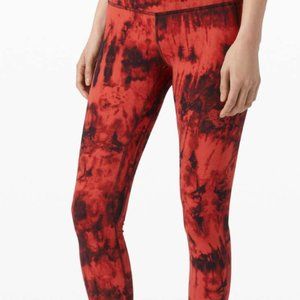 Lululemon Align Pant II 25" Size 6 Game Day Red